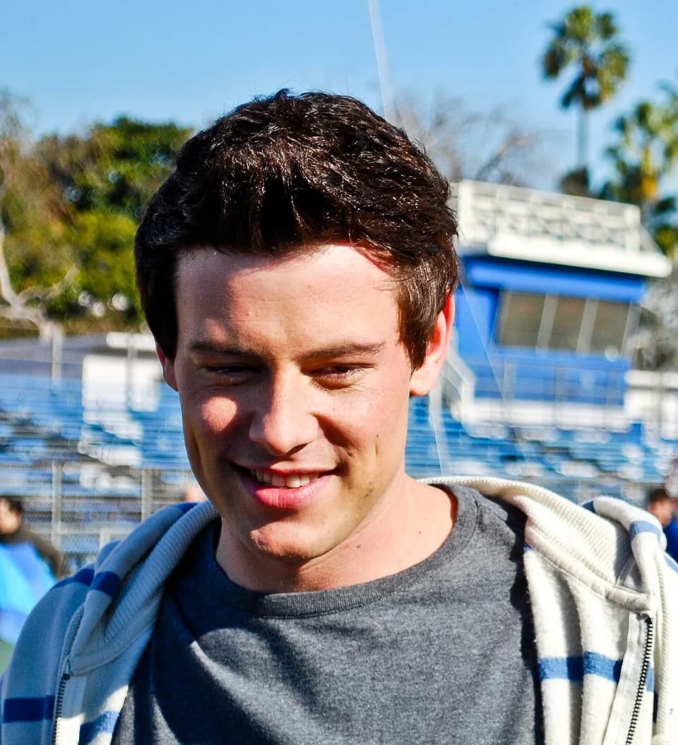 Cory Monteith - Monteith at Venice High School (Los Angeles, California), where Glee was filming a remake of Grease.