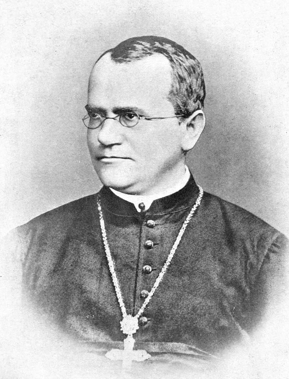 Gregor Mendel - Scan of frontispiece from the book "Mendel's Principles of Heredity: A Defence." Scanned images for entire book available at https://archive.org/details/mendelsprinciple1902bate