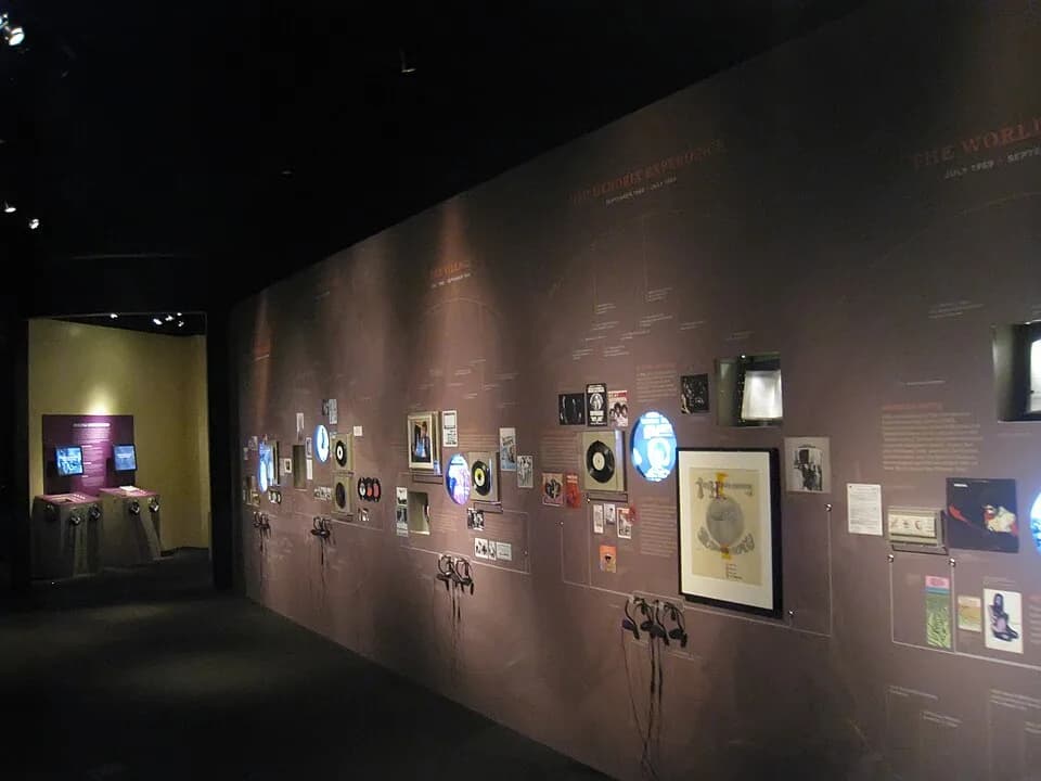 Jimi Hendrix - A wall of the life and phases of Jimmy Hendrix