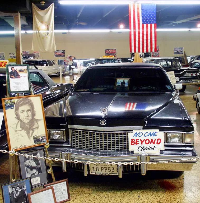 Johnny Cash - Cashs Auto, Nelson-Museum, Nashville, TN