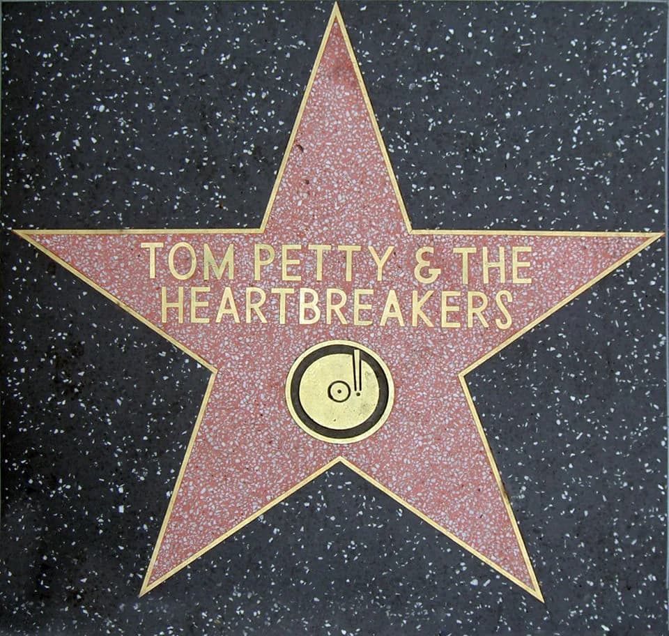 Tom Petty - Tom Petty &amp; The Heartbreakers star on Hollywood Walk of Fame, in Los Angeles, California.
