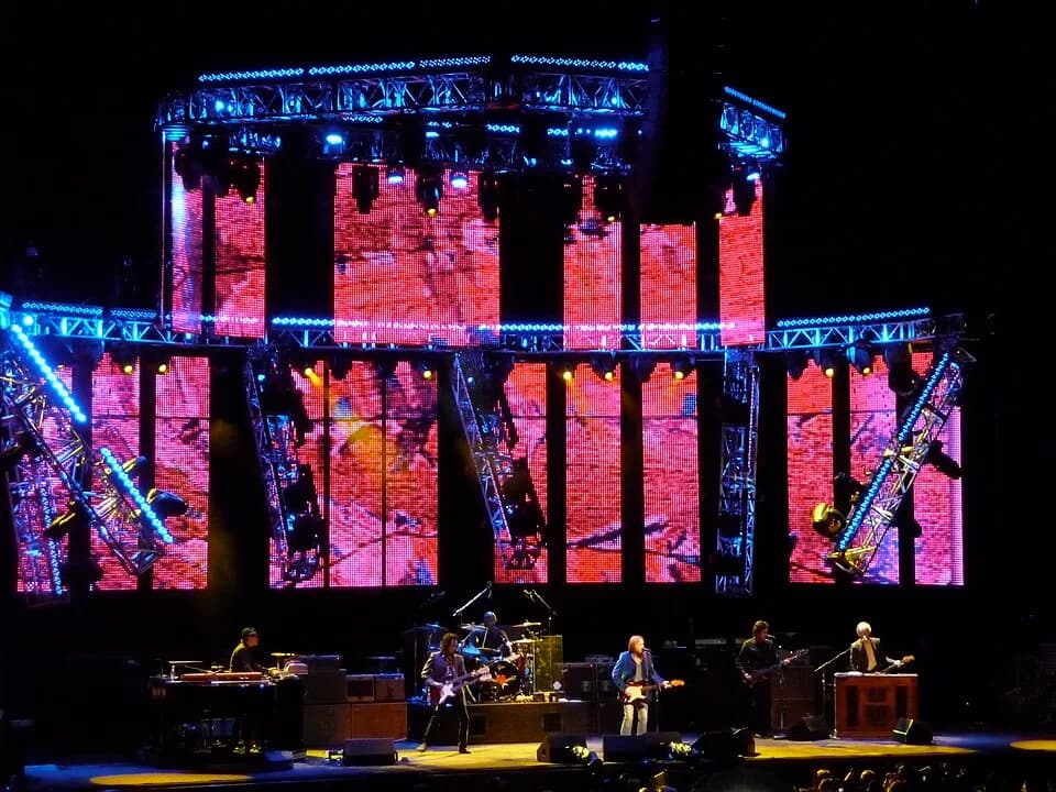 Tom Petty - This was a zoomed out shot of Tom Petty &amp; The Heartbreakers.