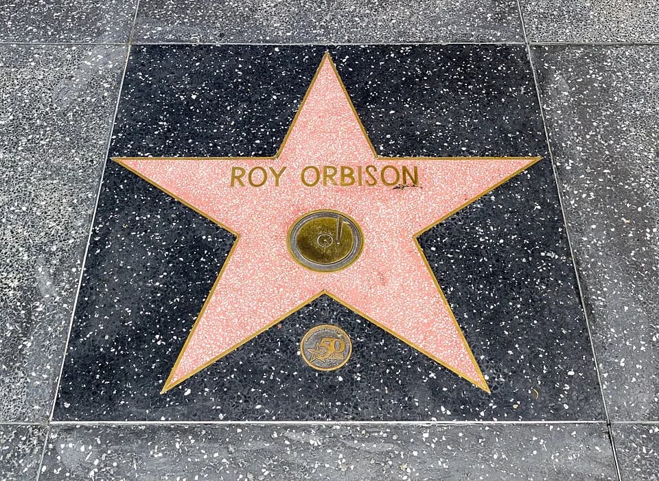 Roy Orbison - Star “Roy Orbison” at the Hollywood Boulevard in Los Angeles, California, USA