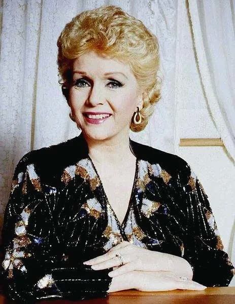 Debbie Reynolds - Colour portrait of Debbie Reynolds at her in home Los Angeles