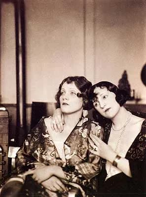 Marlene Dietrich - photograph Marlene Dietrich and Ressel Orla