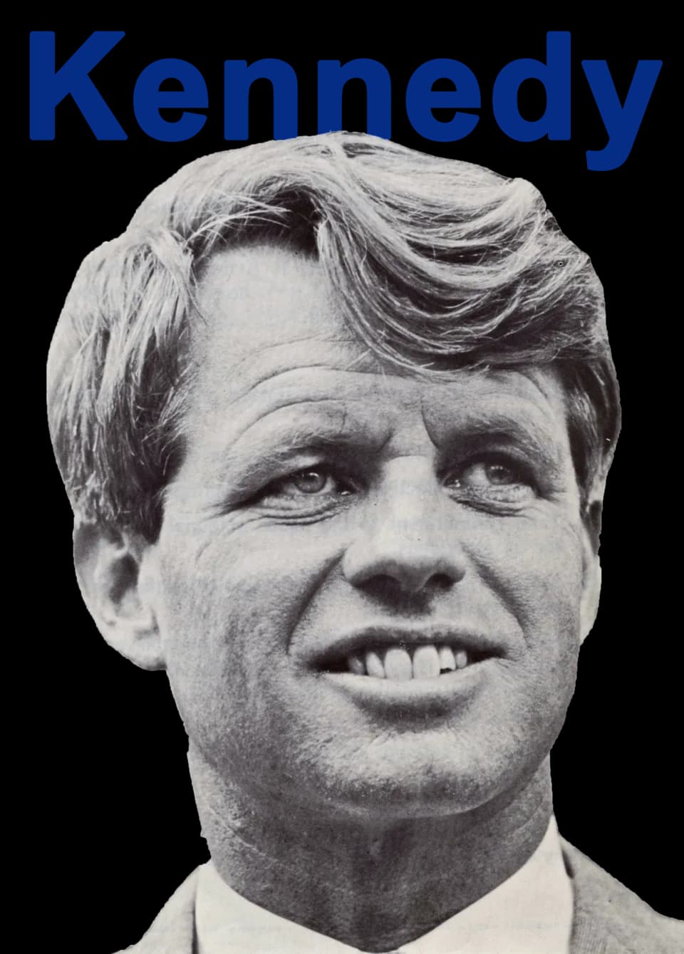 Robert F. Kennedy - Took campaign poster from RFK's 1968 presidential campaign, whose original version (url source) had no copyright notice. Made quality png transparent version for article usage
