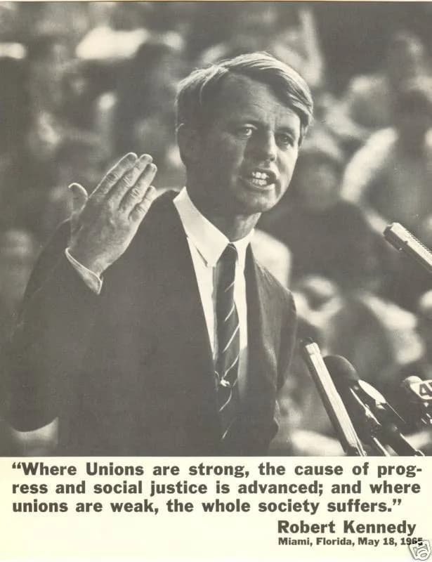 Robert F. Kennedy - Kennedy 1968 campaign handout for Indiana primary