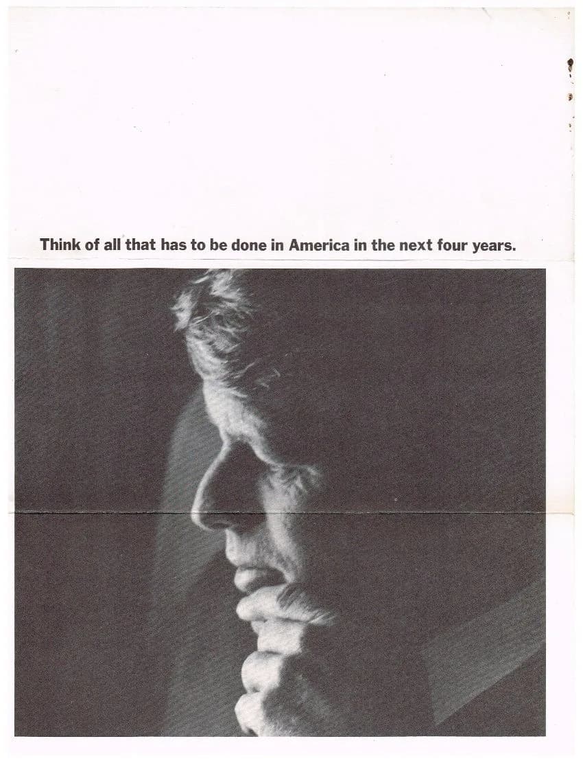 Robert F. Kennedy - 1968 California ROBERT F. KENNEDY flyer