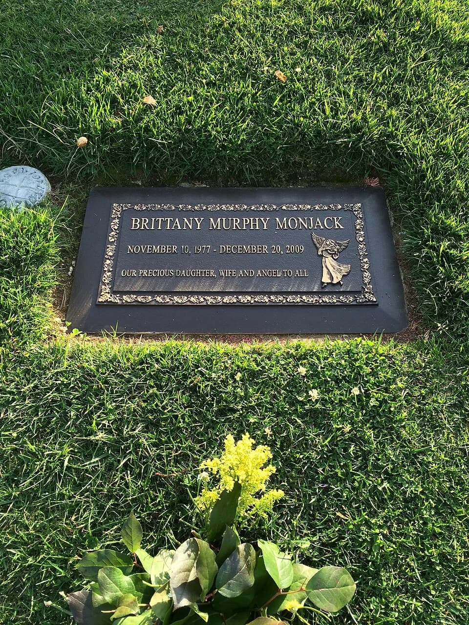 Brittany Murphy - Grave of Brittany Murphy at Forest Lawn Hollywood Hills.