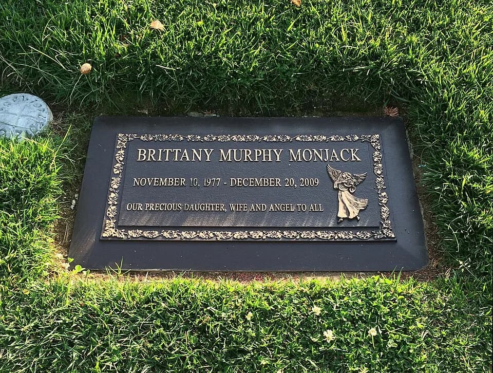 Brittany Murphy - Grave of Brittany Murphy at Forest Lawn Hollywood Hills.