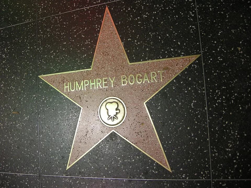 Humphrey Bogart - Walk of fame, humphrey bogart