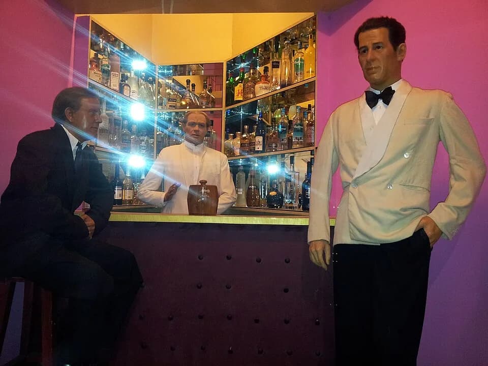 Humphrey Bogart - Snap from Wax Museum at Innovative Film city Bangalore