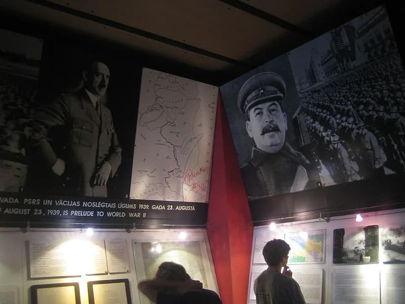 Joseph Stalin - exposition of the Museum of the Occupation of Latvia