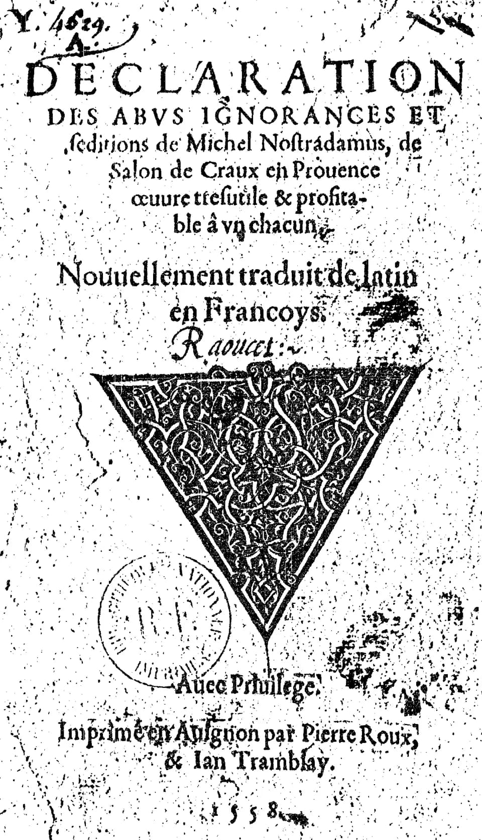 Nostradamus - Laurent Videl.PNG