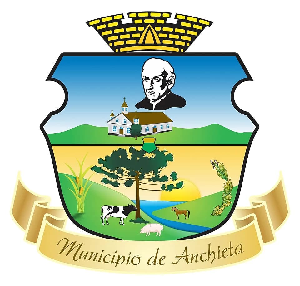 Joseph of Anchieta - Blason de la municipalité de Anchieta - SC - Brésil