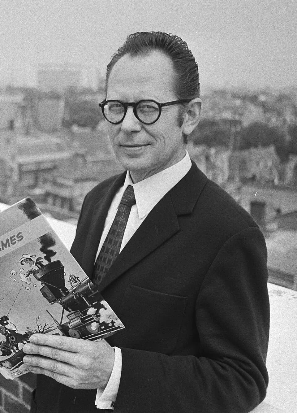 René Goscinny - Morris - Maurice De Bevere.jpg