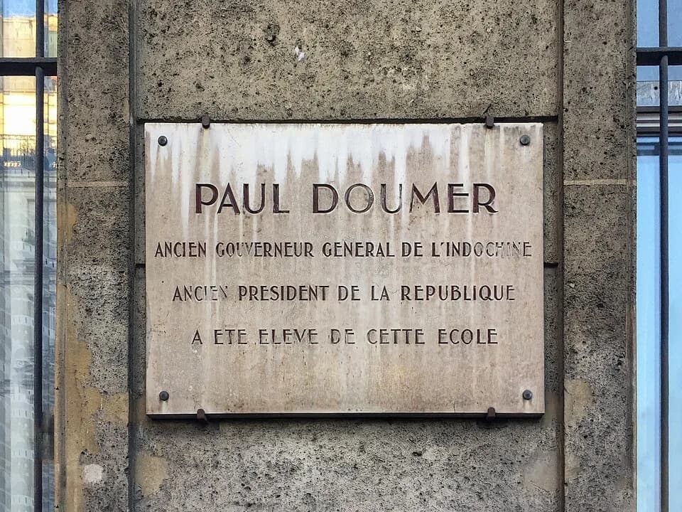 Paul Doumer - Collège Dorgelès, Rue de Clignancourt : Paul Doumer.