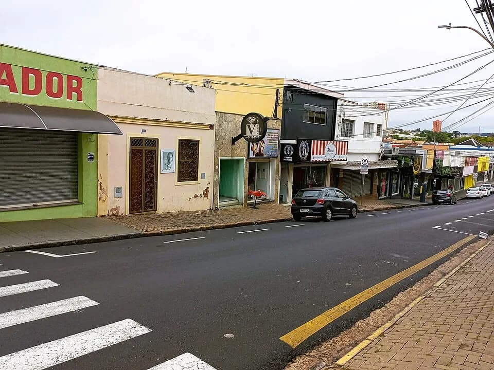 Ronald Golias - Casa onde nasceu Ronald Golias, na cidade de São Carlos-SP. No momento da foto, já restaurada e funcionando como espaço de memória do artista.