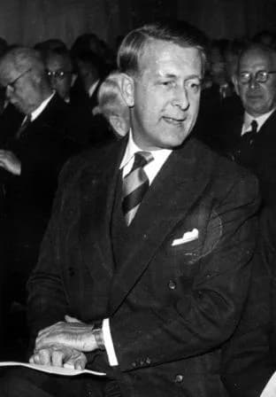 Bertil Ohlin - Photographic picture of Bertil Ohlin at Arosmässan in Västerås late 1950:ies