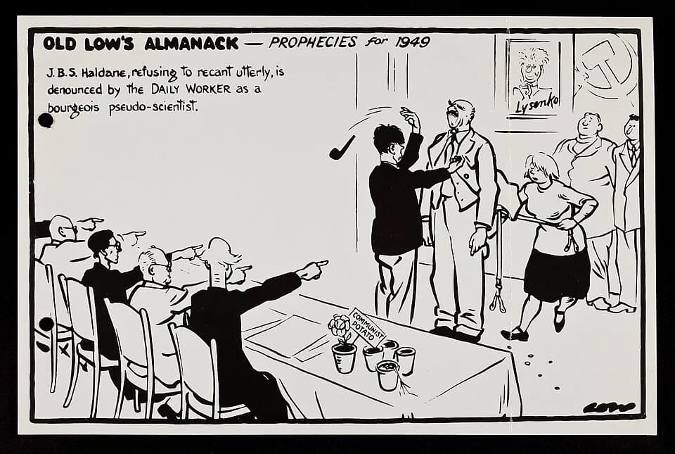 J.B.S. Haldane - Haldane was one of the most colourful figures in 20th century genetics and was renouned as much for his political as by his scientific opinions - He introduced many to the fascination