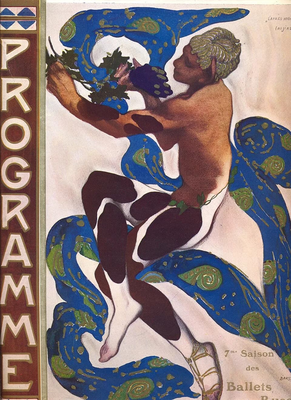 Vaslav Nijinsky - Vaslav Nijinsky, in the ballet Afternoon of a Faun