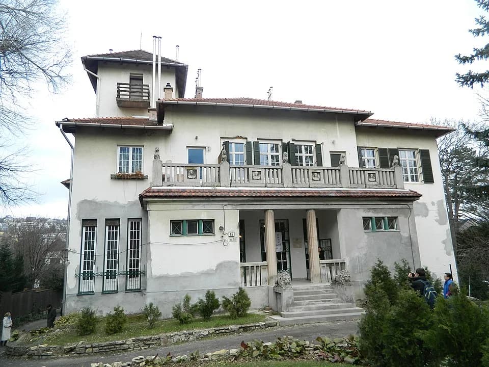 Vaslav Nijinsky - Markus Emilia's Villa in Budapest. There lives Vaslav Nijinsky between 1918-1944.