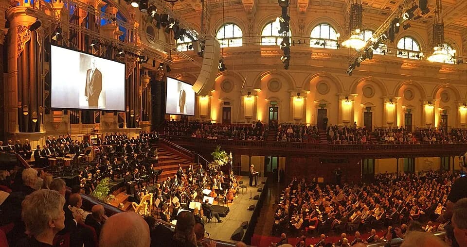 Gough Whitlam - Gough Whitlam memorial service, Town Hall, Sydney