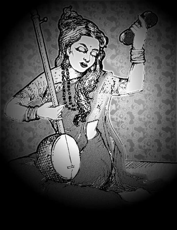 Meera - Meera Bai (1498-1547), Hindu mystical poetess, philosopher and sage. Her compositions are popular throughout India.