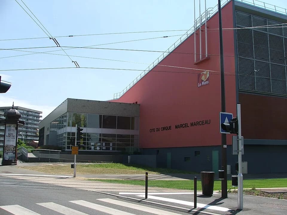 Marcel Marceau - La cité du cirque au Mans dans le quartier de Pontlieue