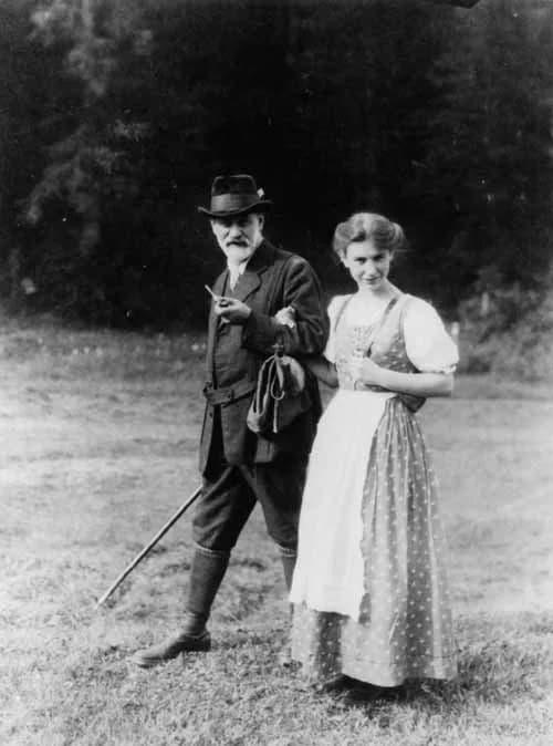 Anna Freud - Sigmund and his daughter Anna Freud