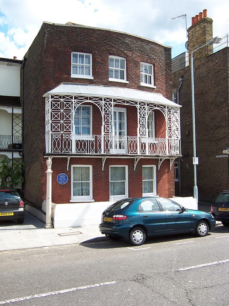 Gustav Holst - A house near Barnes Bridge where Gustav Holst lived for a while.