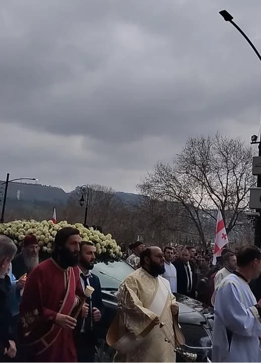Ilia II of Georgia - სრულიად საქართველოს კათოლიკოს-პატრიარქის, ილია მეორეს დაკრძალვის ცერემონია