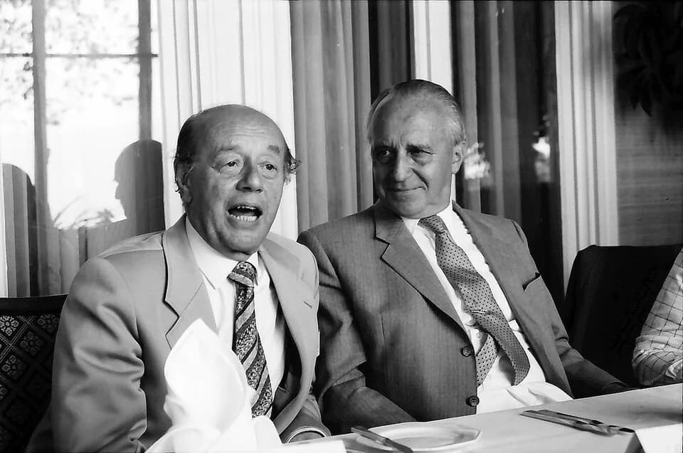 Ernst Otto Fischer - 34. Tagung 1984 Mediziner; Spielbank: E. v. Khuon, Ernst O. Fischer