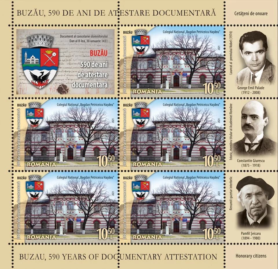George Emil Palade - Buzau, 590 Years of Documentary Attestation.