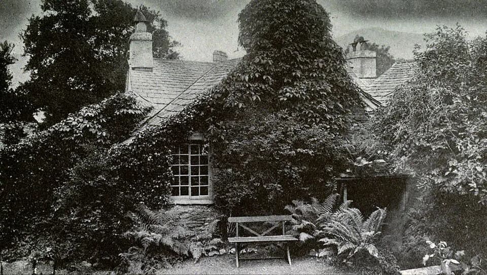 Thomas De Quincey - Dove Cottage, from the garden, 1920