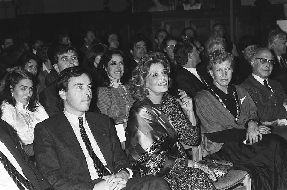 Melina Mercouri - Collectie / Archief : Fotocollectie Anefo
Reportage / Serie : Bezoek van de Griekse minister van Cultuur Melina Mercouri aan de tentoonstelling De Akropolis van Athene in Amsterdam
B