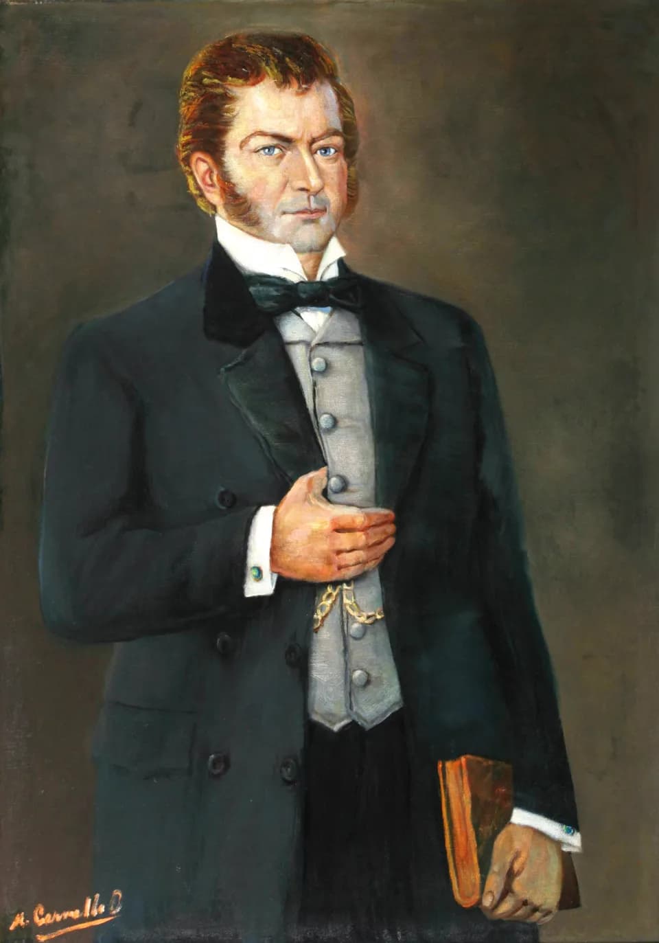 Bernardo O'Higgins - Imagen extraída del libro El Diputado Bernardo O´Higgins en el Congreso del 1811