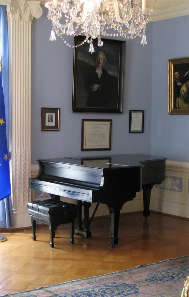 Ignacy Jan Paderewski - Ignacy Paderewski's Steinway grand piano.