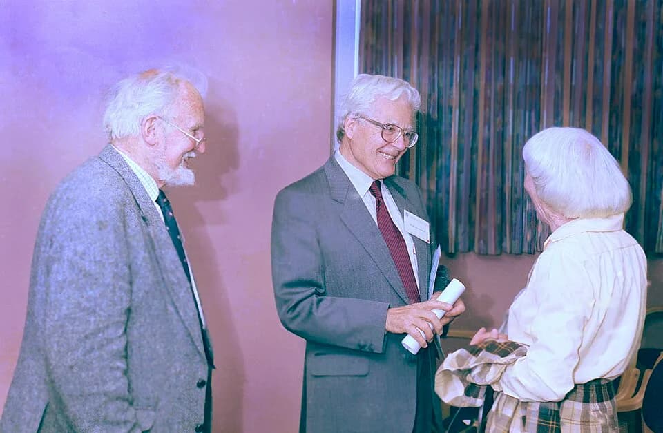 James Lovelock - Taken at the Witness Seminar “The MRC Common Cold Unit” held by the History of Twentieth Century Medicine Group.