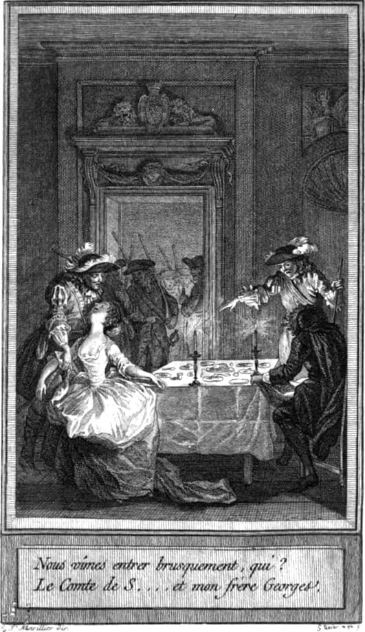 Antoine François Prévost - Illustration of The Dean of Killerine by Antoine François Prévost (1697-1763).