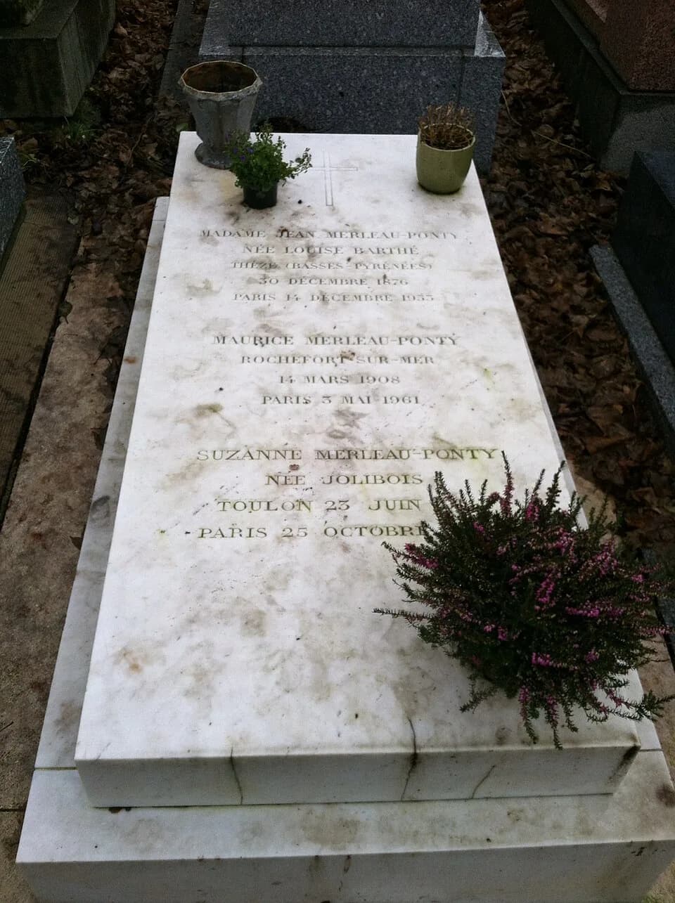 Maurice Merleau-Ponty - Maurice Merleau-Ponty's grave in Père Lachaise Cemetery in Paris