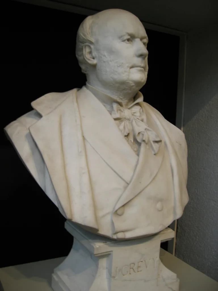 Jules Grévy - Buste en marbre de Jules Grévy - Musée des beaux-arts de Besançon