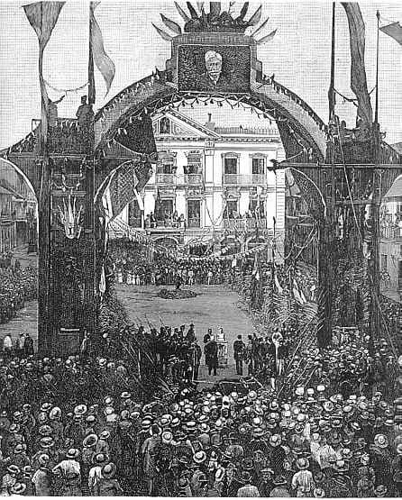 Ferdinand de Lesseps - Lesseps panama reception.jpg