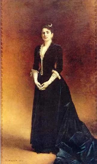 Paul Bourget - Portrait de Mme Kann, née Marie Warchawsky.