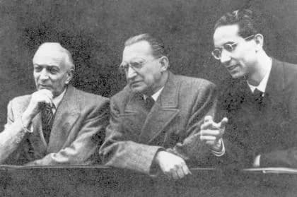 Antonio Segni - Antonio Segni, Alcide De Gasperi, Emilio Colombo
