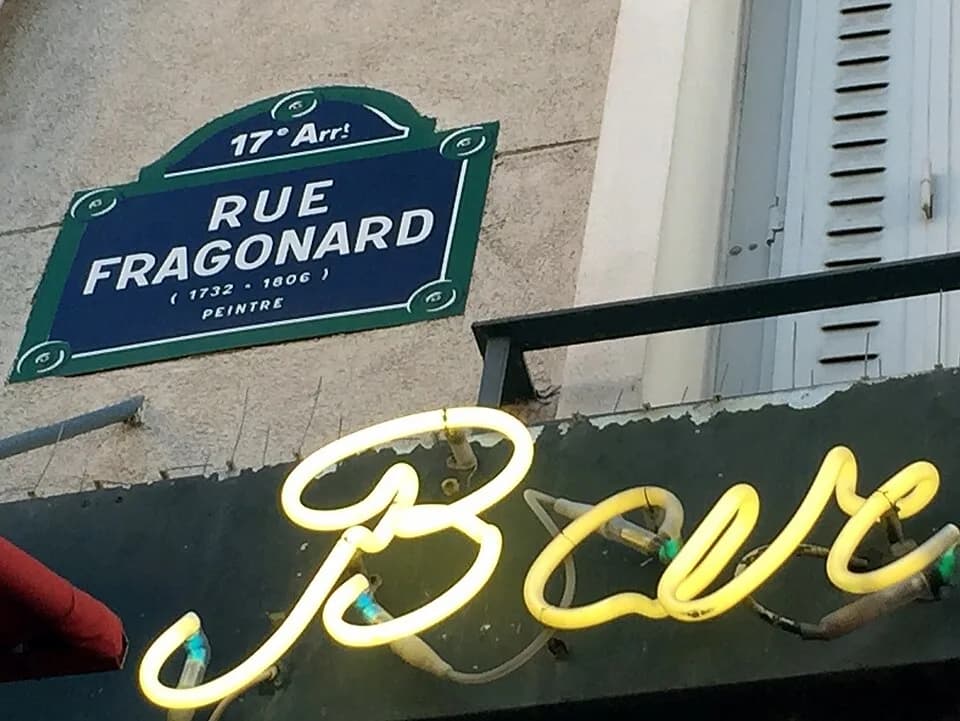 Jean-Honoré Fragonard - Rue Fragonard (Paris).