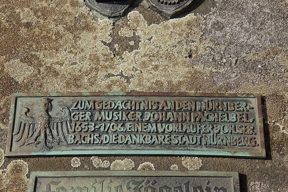 Johann Pachelbel - Der Rochusfriedhof im Nürnberger Stadtteil Gostenhof: