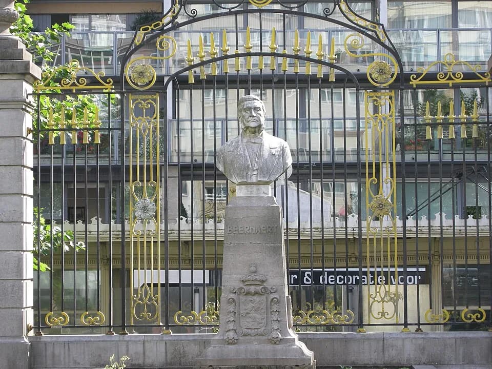 Auguste Beernaert - Bust of August Beernaert - july 2009