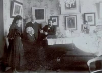 Isaac Albéniz - Gabriel Fauré amb Isaac Albéniz, Léon Jehin i Clara Sansoni