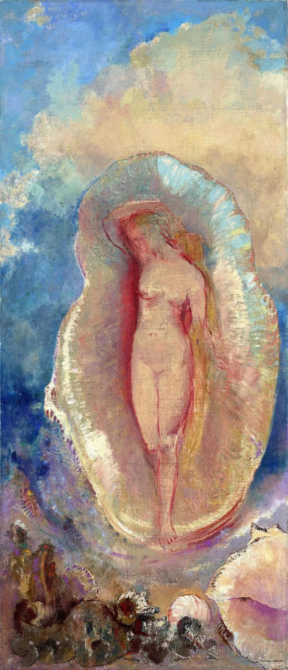 Odilon Redon - ​雷东 维纳斯的诞生